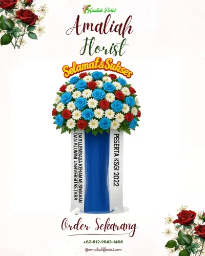 Standing Flower di Al - Muhajirien Grand Ballroom Bekasi